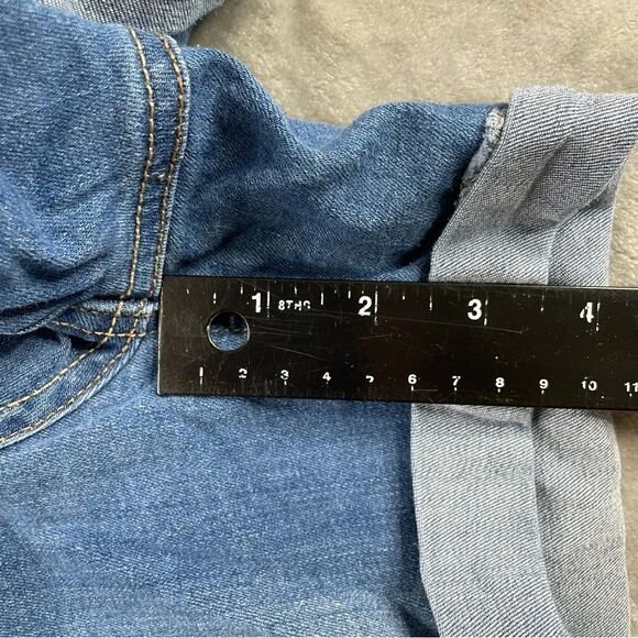 Wax Jean Women's Distressed Jean Shorts Size 2XL - Picture 7 of 7